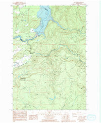 Yale Dam Washington Historical topographic map, 1:24000 scale, 7.5 X 7.5 Minute, Year 1986