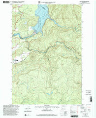 Yale Dam Washington Historical topographic map, 1:24000 scale, 7.5 X 7.5 Minute, Year 2000