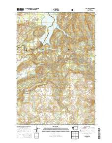 Yale Dam Washington Current topographic map, 1:24000 scale, 7.5 X 7.5 Minute, Year 2013