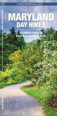 Buy map Maryland Day Hikes: A Folded Guide