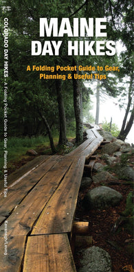 Buy map Maine Day Hikes: A Folding Guide