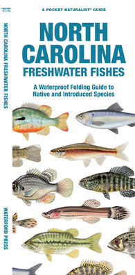 Buy map North Carolina Freshwater Fishes