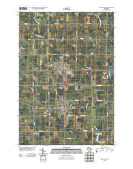 Abbotsford Wisconsin Historical topographic map, 1:24000 scale, 7.5 X 7.5 Minute, Year 2010