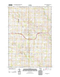 Abbotsford Wisconsin Historical topographic map, 1:24000 scale, 7.5 X 7.5 Minute, Year 2013