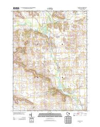 Albany Wisconsin Historical topographic map, 1:24000 scale, 7.5 X 7.5 Minute, Year 2013