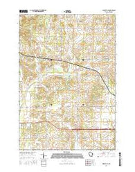 Albertville Wisconsin Current topographic map, 1:24000 scale, 7.5 X 7.5 Minute, Year 2015