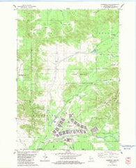Alderwood Lake Wisconsin Historical topographic map, 1:24000 scale, 7.5 X 7.5 Minute, Year 1983