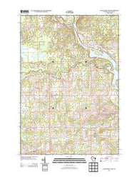 Alexander Lake Wisconsin Historical topographic map, 1:24000 scale, 7.5 X 7.5 Minute, Year 2013