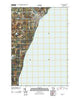 Algoma Wisconsin Historical topographic map, 1:24000 scale, 7.5 X 7.5 Minute, Year 2010