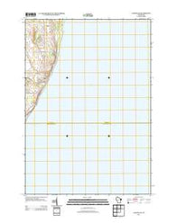 Algoma NE Wisconsin Historical topographic map, 1:24000 scale, 7.5 X 7.5 Minute, Year 2013