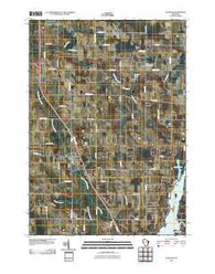 Allenton Wisconsin Historical topographic map, 1:24000 scale, 7.5 X 7.5 Minute, Year 2010