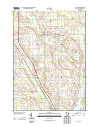 Allenton Wisconsin Historical topographic map, 1:24000 scale, 7.5 X 7.5 Minute, Year 2013