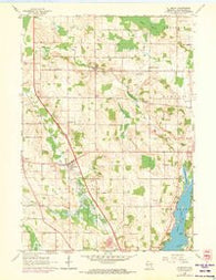 Allenton Wisconsin Historical topographic map, 1:24000 scale, 7.5 X 7.5 Minute, Year 1959