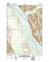 Alma Wisconsin Historical topographic map, 1:24000 scale, 7.5 X 7.5 Minute, Year 2013
