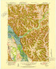 Alma Wisconsin Historical topographic map, 1:62500 scale, 15 X 15 Minute, Year 1950