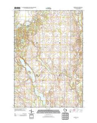 Almena Wisconsin Historical topographic map, 1:24000 scale, 7.5 X 7.5 Minute, Year 2013