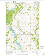 Almena Wisconsin Historical topographic map, 1:24000 scale, 7.5 X 7.5 Minute, Year 1978