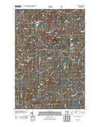 Alvin Wisconsin Historical topographic map, 1:24000 scale, 7.5 X 7.5 Minute, Year 2011