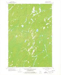 Alvin SE Wisconsin Historical topographic map, 1:24000 scale, 7.5 X 7.5 Minute, Year 1970