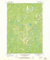Alvin SE Wisconsin Historical topographic map, 1:24000 scale, 7.5 X 7.5 Minute, Year 1970