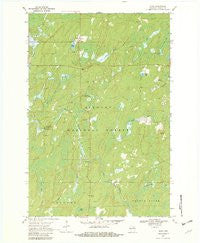 Alvin Wisconsin Historical topographic map, 1:24000 scale, 7.5 X 7.5 Minute, Year 1970