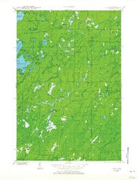 Alvin Wisconsin Historical topographic map, 1:48000 scale, 15 X 15 Minute, Year 1938