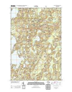 Alvin NW Wisconsin Historical topographic map, 1:24000 scale, 7.5 X 7.5 Minute, Year 2013