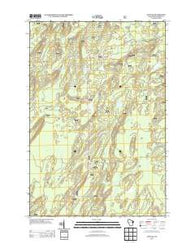 Alvin SE Wisconsin Historical topographic map, 1:24000 scale, 7.5 X 7.5 Minute, Year 2013
