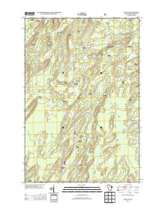Alvin SE Wisconsin Historical topographic map, 1:24000 scale, 7.5 X 7.5 Minute, Year 2013