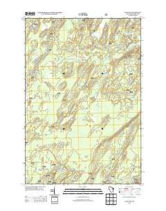 Alvin SW Wisconsin Historical topographic map, 1:24000 scale, 7.5 X 7.5 Minute, Year 2013