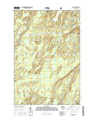Alvin SW Wisconsin Current topographic map, 1:24000 scale, 7.5 X 7.5 Minute, Year 2015