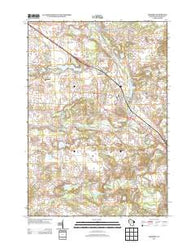 Amherst Wisconsin Historical topographic map, 1:24000 scale, 7.5 X 7.5 Minute, Year 2013