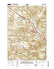 Amherst Wisconsin Current topographic map, 1:24000 scale, 7.5 X 7.5 Minute, Year 2015