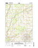 Antigo Wisconsin Current topographic map, 1:24000 scale, 7.5 X 7.5 Minute, Year 2015