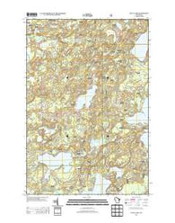 Anvil Lake Wisconsin Historical topographic map, 1:24000 scale, 7.5 X 7.5 Minute, Year 2013