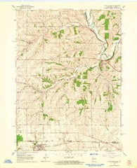 Apple River Illinois Historical topographic map, 1:24000 scale, 7.5 X 7.5 Minute, Year 1962