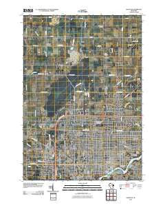 Appleton Wisconsin Historical topographic map, 1:24000 scale, 7.5 X 7.5 Minute, Year 2010