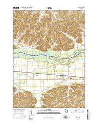 Arena Wisconsin Current topographic map, 1:24000 scale, 7.5 X 7.5 Minute, Year 2016
