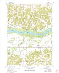 Arena Wisconsin Historical topographic map, 1:24000 scale, 7.5 X 7.5 Minute, Year 1962