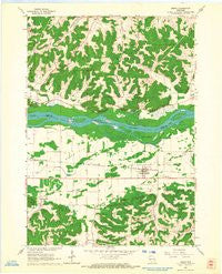 Arena Wisconsin Historical topographic map, 1:24000 scale, 7.5 X 7.5 Minute, Year 1962