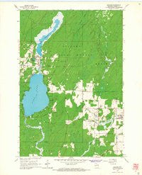 Argonne Wisconsin Historical topographic map, 1:24000 scale, 7.5 X 7.5 Minute, Year 1965