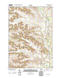Arkansaw Wisconsin Historical topographic map, 1:24000 scale, 7.5 X 7.5 Minute, Year 2013
