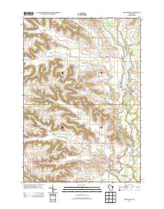 Arkansaw Wisconsin Historical topographic map, 1:24000 scale, 7.5 X 7.5 Minute, Year 2013