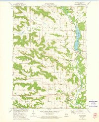 Arkansaw Wisconsin Historical topographic map, 1:24000 scale, 7.5 X 7.5 Minute, Year 1972