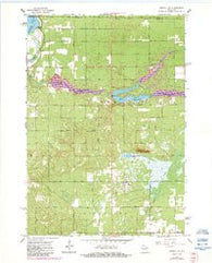 Arkdale NE Wisconsin Historical topographic map, 1:24000 scale, 7.5 X 7.5 Minute, Year 1967