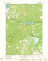 Arkdale NE Wisconsin Historical topographic map, 1:24000 scale, 7.5 X 7.5 Minute, Year 1967