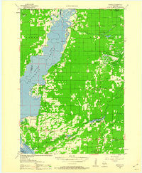 Arkdale Wisconsin Historical topographic map, 1:48000 scale, 15 X 15 Minute, Year 1958