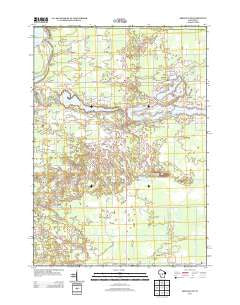 Arkdale NE Wisconsin Historical topographic map, 1:24000 scale, 7.5 X 7.5 Minute, Year 2013