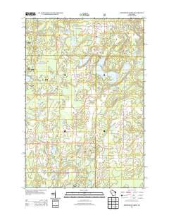Armstrong Creek Wisconsin Historical topographic map, 1:24000 scale, 7.5 X 7.5 Minute, Year 2013