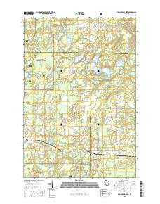 Armstrong Creek Wisconsin Current topographic map, 1:24000 scale, 7.5 X 7.5 Minute, Year 2015